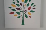 Picture, wood cut out
