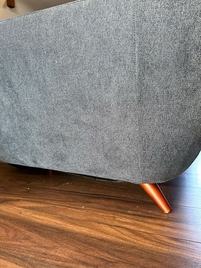 L-shaped sofa with a chaise lounge.