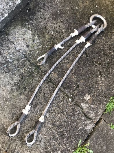 3-leg wire steel rope sling