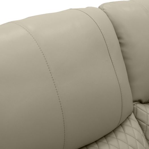 Rita Manual Leather Recliner Sofa
