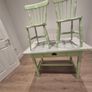 farmhouse table + 2 chairs Image 3