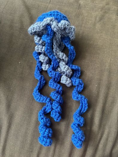 Handmade jellyfish plushie