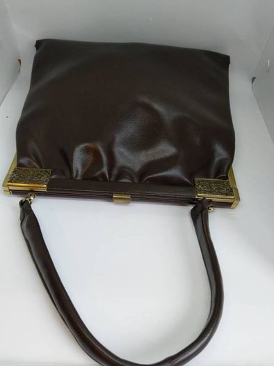 Vintage Vinyl Handbag