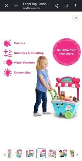 Leap Frog Interactive Ice Cream Cart