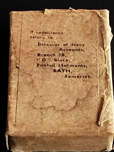 WWII Royal Navy 5 Medal Group, Named Original Medal Box - Original WWII Royal Navy medal