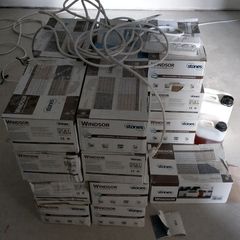 White Brick effect tiles