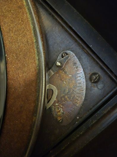A HMV (His Master's Voice) Model 158 floor console gramophone from the