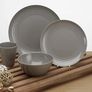 Melamaine Camping dining set - Latte - 16pc Image 2