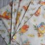 Set of 6 Placemats Double-sided. Resin coated cotton. Handmade Image 8