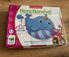 The Learning Journey My First Big Nosy Narwhal Floor Puzzle