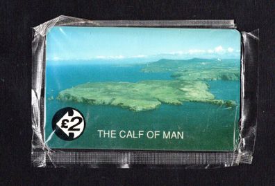 1993 Isle of Man UK2 The Calf of Man (GPT - Magnetic) Phone Card New in Packaging