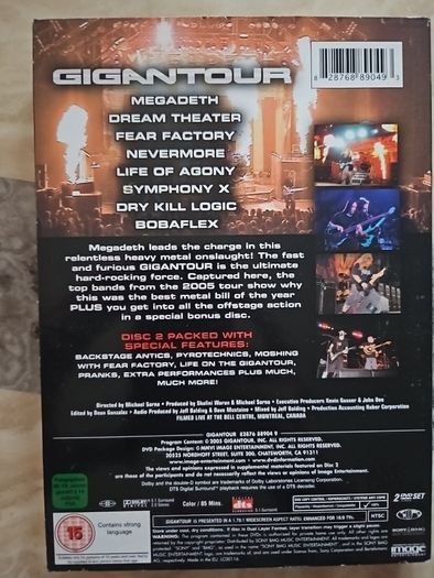 Gigantour 2DVD