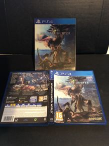 Monster Hunter World with 3D Lenticular Sleeve Ps4
