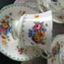 Art Deco Paragon  "Floral Cross Stitch" Coffee Set Image 4
