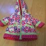 Baby girl coat 0-3mths Blue Zoo Image 3