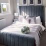 Brand New  Double Frame Beds Available With Optional Ottoman Storage & Tufted Memory Foam Mattresses Image 9