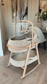 Moses Basket - 4 Piece