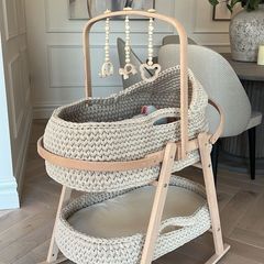 Moses Basket - 4 Piece