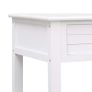 Coffee Table White 100x50x45 cm Wood Image 2