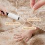Rugs Living Room - 160x230cm Khaki Large Rug for Living Room - Ultra Soft Fluffy Shaggy Rugs for Bedroom, Indoor Nursery Carpets for Kids Room Home Decor, Non Shedding, Anti-Slip Backing Image 5