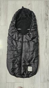 Clevamama Black Baby Car Seat footmuff