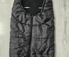 Clevamama Black Baby Car Seat footmuff