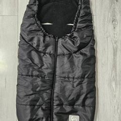 Clevamama Black Baby Car Seat footmuff