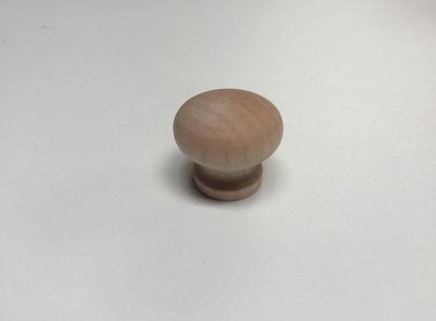 Solid Beech Knob - 50 cent each