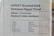 Aspect Brushed gold flipper panel (UWP0013)