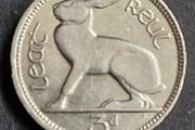 Ireland 1934 3d Three Pence coin