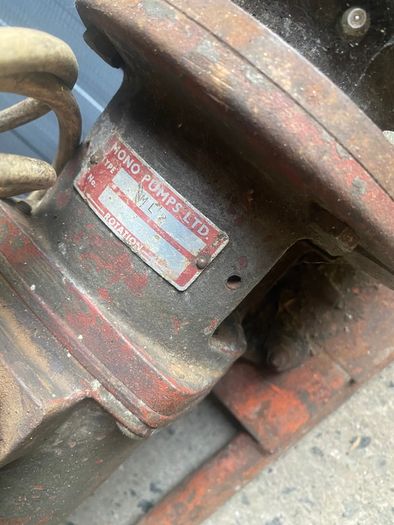 Old fuel transfer pump