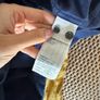 Abercrombie & Fitch logo oxford shirt in dark blue Image 7