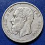 1871 Belgium 5 Francs - Leopold II Silver coin Image 4