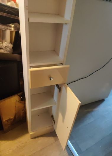 storage bathroom cabin