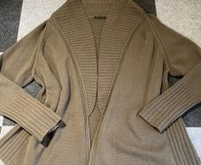 Luxury Merino Wool, Silk & Cashmere Knit Jacket - UK 22 / EU 48
