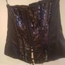 Ann Summers Sequined Black Corset Image 2
