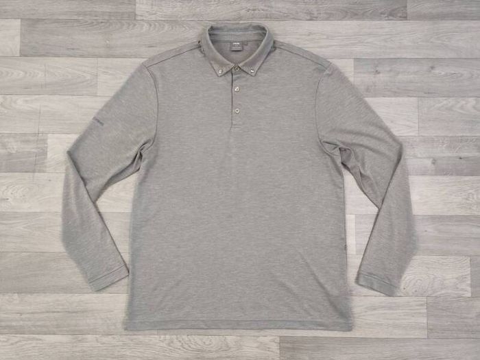 Ping Button Down Long Sleeves Polo Shirt Mens Large