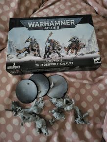 Games Workshop Warhammer 40k Space Wolves Thunderwolf Cavalry
