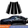 Decorative Trim Stickers for The for BMW Series 5 Models from 2004 to 2010 for The BC Center Pillar Image 2