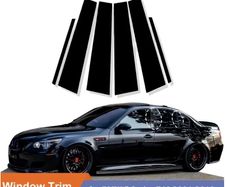 Decorative Trim Stickers for The for BMW Series 5 Models from 2004 to 2010 for The BC Center Pillar