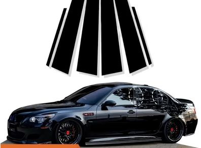 Decorative Trim Stickers for The for BMW Series 5 Models from 2004 to 2010 for The BC Center Pillar