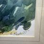 Leslie Nesbitt signed original watercolour - "La Vue vers le Nord", framed Image 8