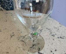 Tullamore Dew Irish Coffee glass