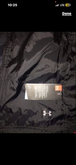 Under armour rain jacket Full Zip Men Hoodies and 1/3 zip Size xxl Brand new