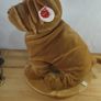 Large Keel Toys Shar Pei Dog 17 inch Simply Soft Collection Plush Stuffed Animal Toy Brown Wrinkly Puppy Image 6