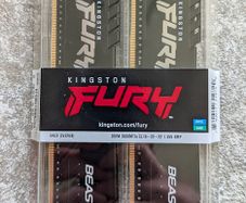 Kingston FURY Beast 64GB (2x32GB) 3600MHz DDR4 Desktop Memory Kit - NEW