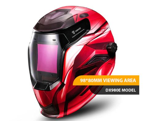 Skull Solar Auto Darkening Adjustable Range 4/9-13 MIG MMA Electric Welding Mask Helmet Welding Lens for Welding Machine