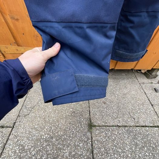 Musto Mens Blue Performance Salopettes Bib Trousers Breathable UK Size Small