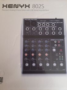 Behringer XENYX 802S mixer with USB