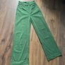 Green Corduroy Wide Leg Flare Pants XS - New Image 5